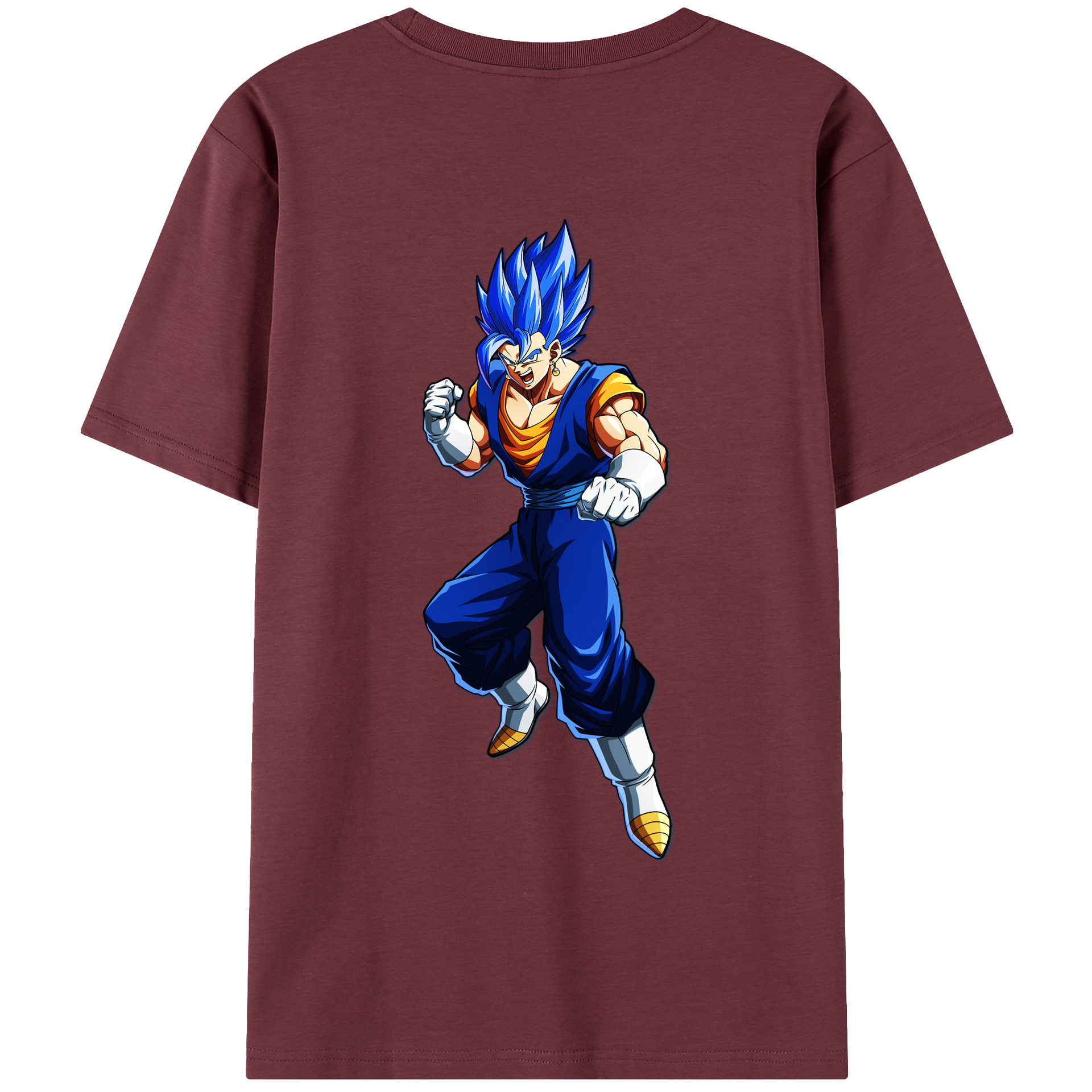 （画像用） ドラゴンボール ベジット DRAGON BALL Vegetto 綿100％半袖Tシャツ（背面プリント）